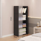 Curtained Modular Storage Shelf Four Layouts | StorageOZ