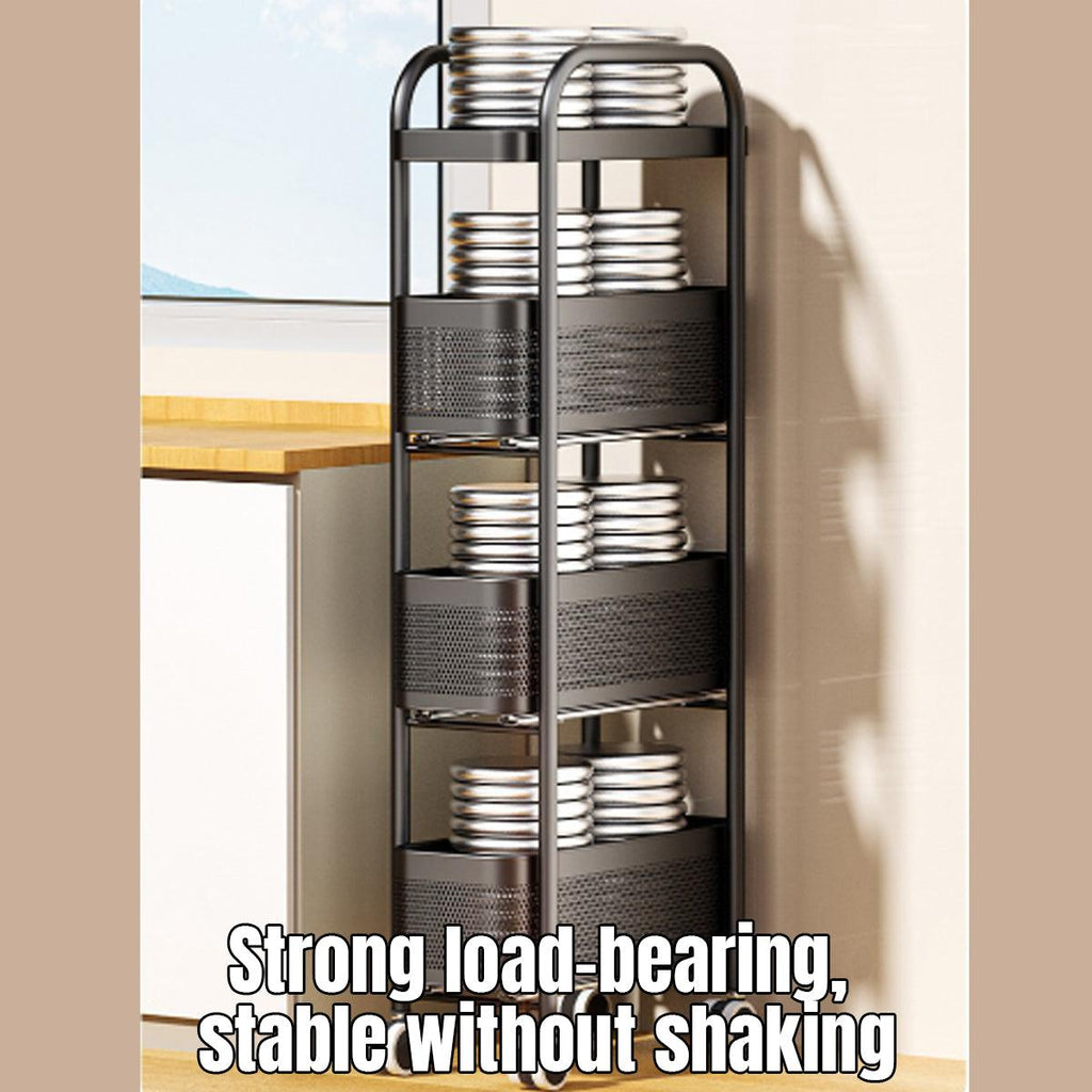 Pull Out Narrow Storage Cart Two Colours | StorageOZ
