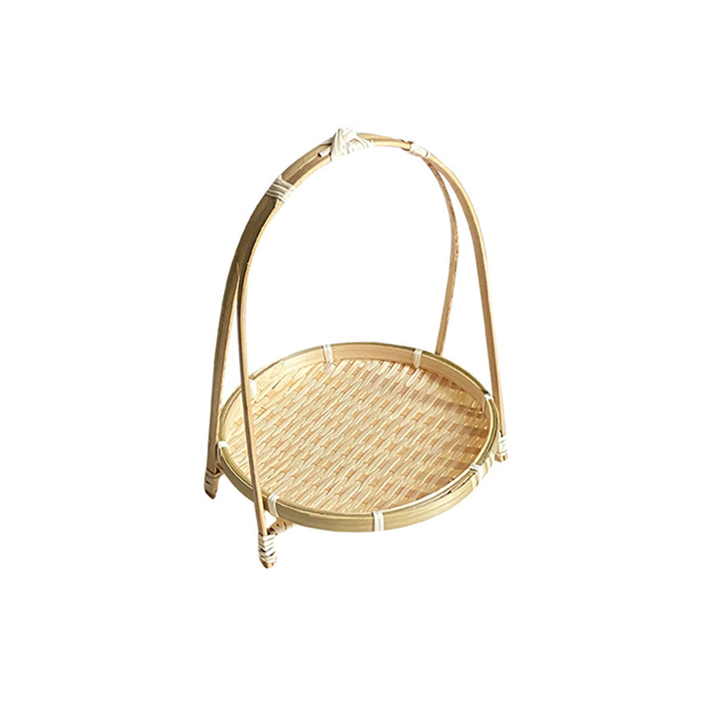 Bamboo Serving Basket in One to Three Tiers | StorageOZ
