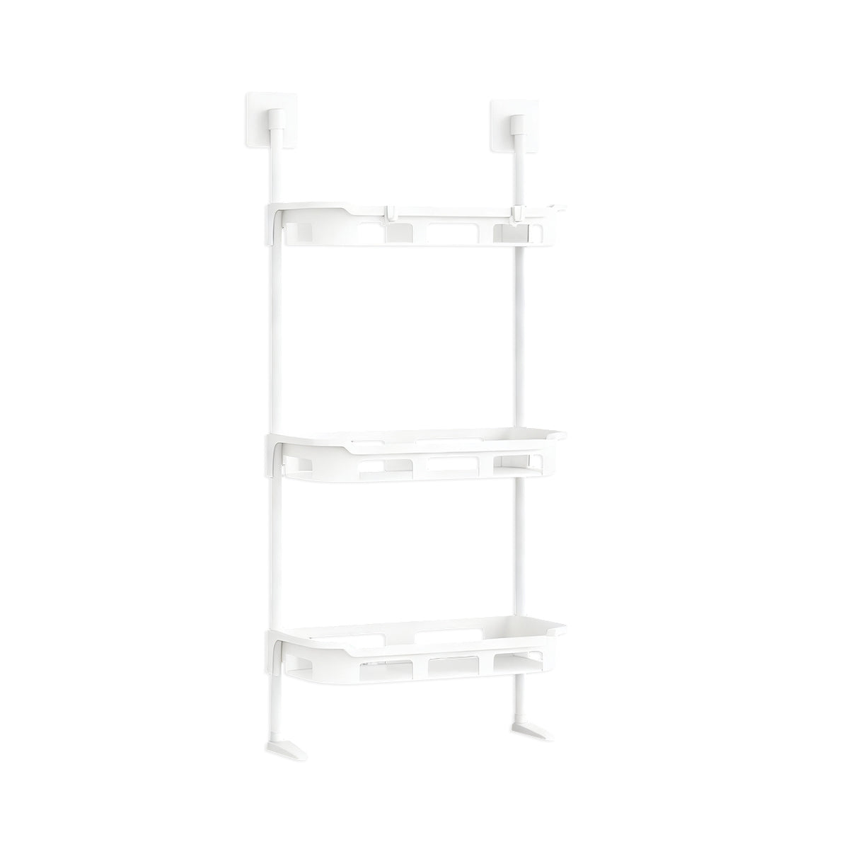 3 Tier Bathroom Wall Rack Two Colours Set | StorageOZ