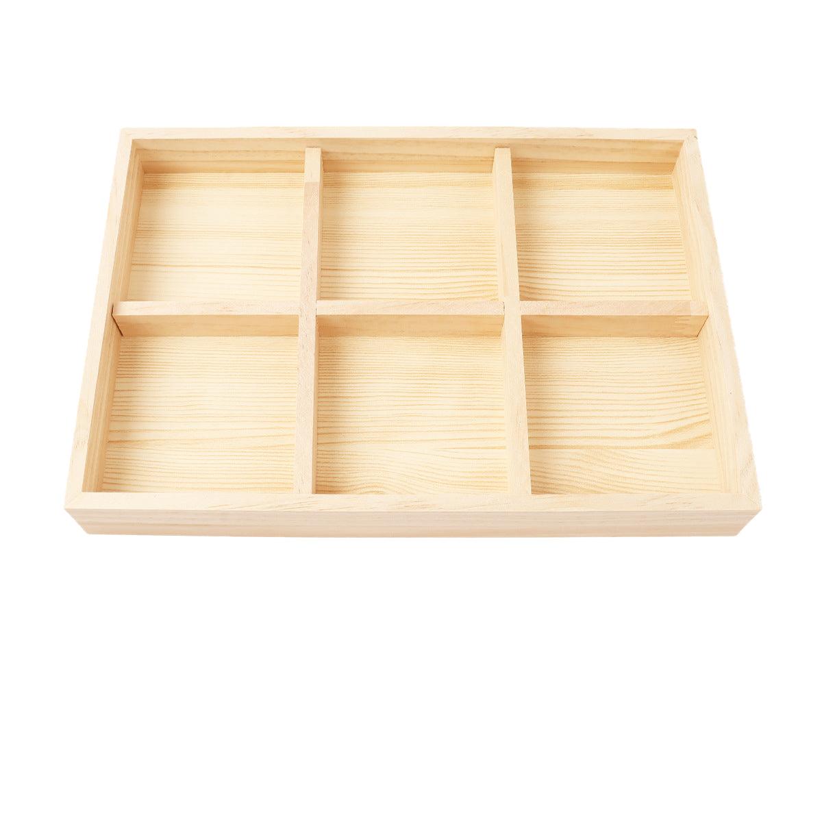 5 Pcs Wooden Jewellery Trays Three Layouts | StorageOZ