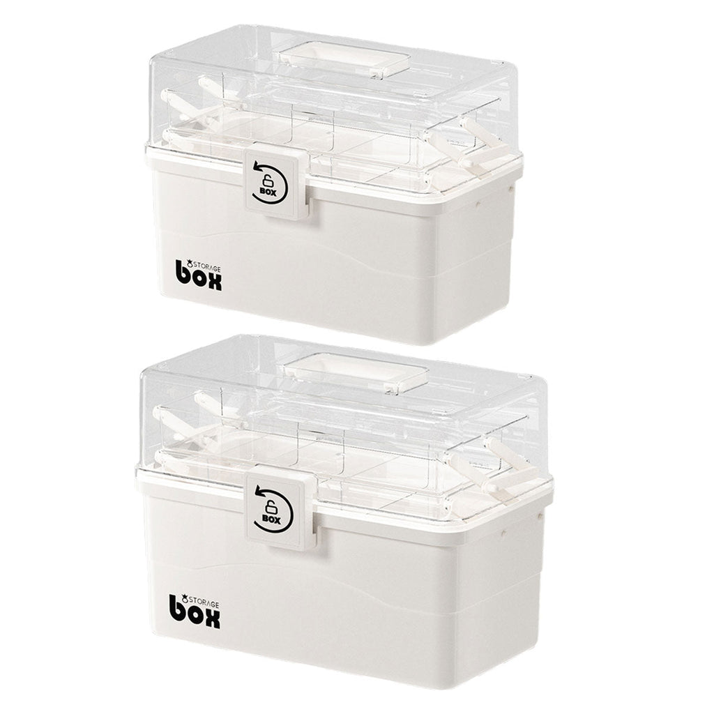 Medicine Boxes Two Sizes Home Organiser Set | StorageOZ
