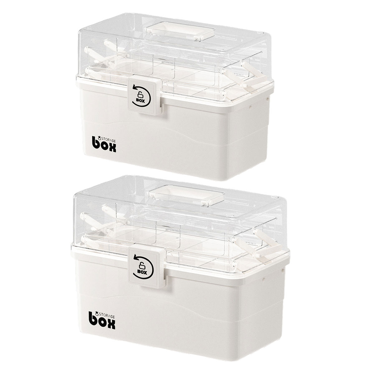 Medicine Boxes Two Sizes Home Organiser Set | StorageOZ