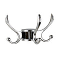 Folding Swivel Wall Hook Two Finishes Set | StorageOZ