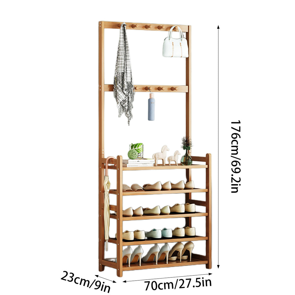 70cm Shoe Rack Entry Storage Organiser Set | StorageOZ