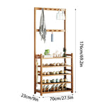 70cm Shoe Rack Entry Storage Organiser Set | StorageOZ