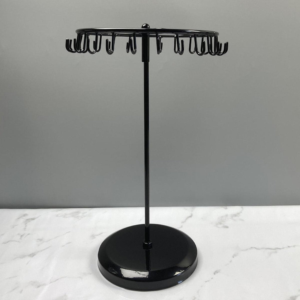 Rotating Iron Jewellery Stand Two Colours | StorageOZ