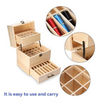 3 Tier Wooden Essential Oil Storage Box Set | StorageOZ