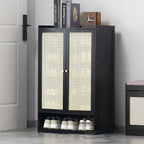 Black Entry Shoe Storage Cabinet Organiser | StorageOZ