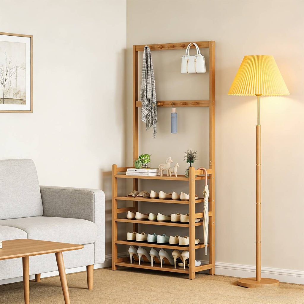 70cm Shoe Rack Entry Storage Organiser Set | StorageOZ