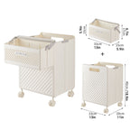 Wheeled Foldable Laundry Hamper Cart Organiser | StorageOZ