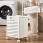 Wheeled Foldable Laundry Hamper Cart Organiser | StorageOZ