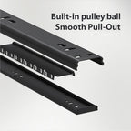 Pull Out Cabinet Basket Two Colours Rack | StorageOZ