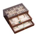 Wooden Jewellery Box Three Layouts Organiser | StorageOZ