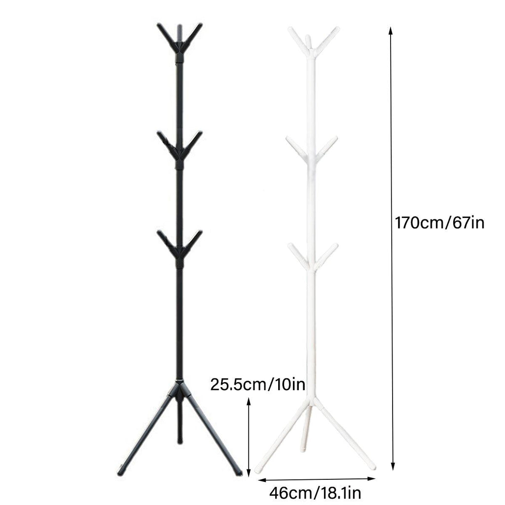 67 Inch Iron Tree Coat Rack Two Colours Set | StorageOZ