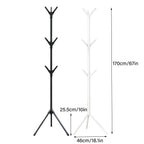 67 Inch Iron Tree Coat Rack Two Colours Set | StorageOZ