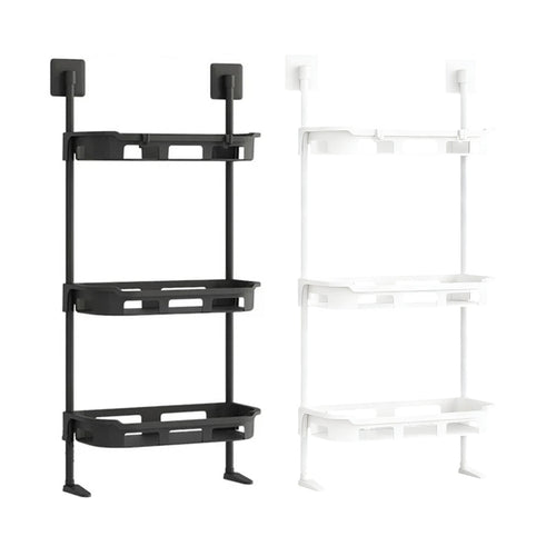 3 Tier Bathroom Wall Rack Two Colours Set | StorageOZ
