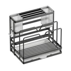 Carbon Steel Knife Rest Two Colours Rack | StorageOZ