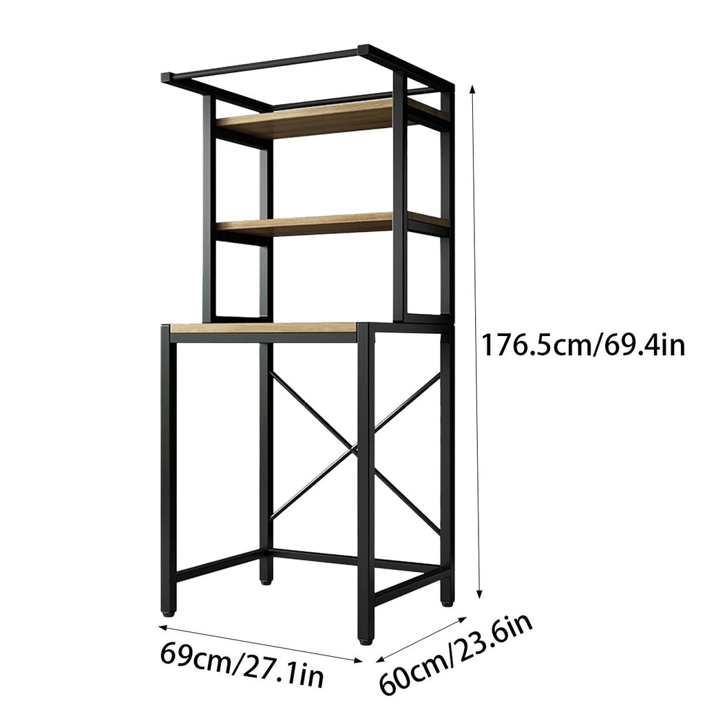 3 Tier Over Washer Rack Two Colours Rack | StorageOZ