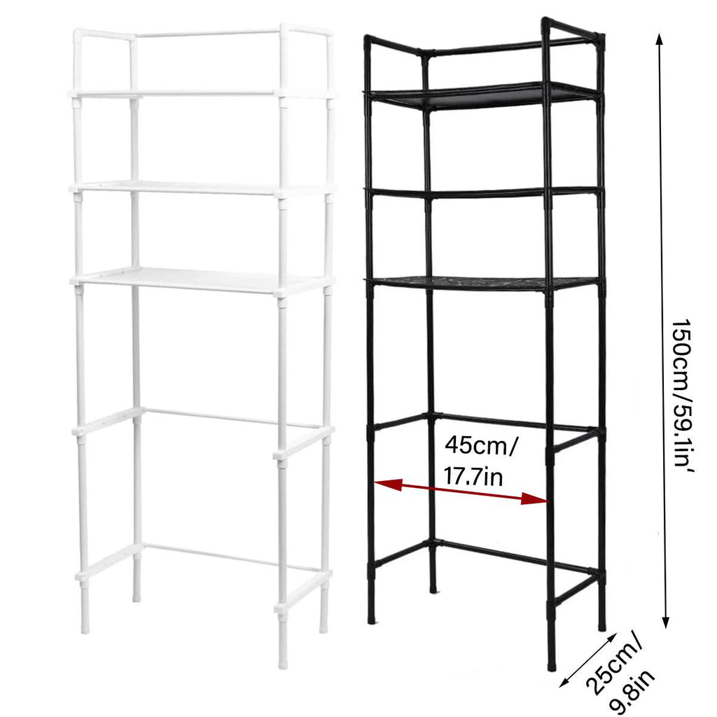 Over Toilet Storage Rack 59 Inch Two Colours | StorageOZ