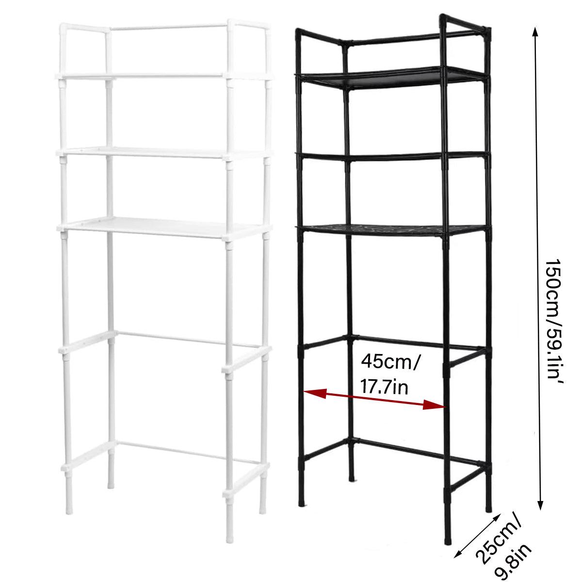 Over Toilet Storage Rack 59 Inch Two Colours | StorageOZ