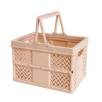 Foldable Plastic Storage Basket Four Colours | StorageOZ
