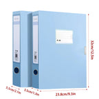 5 Colour File Boxes Two Spine Widths Set | StorageOZ