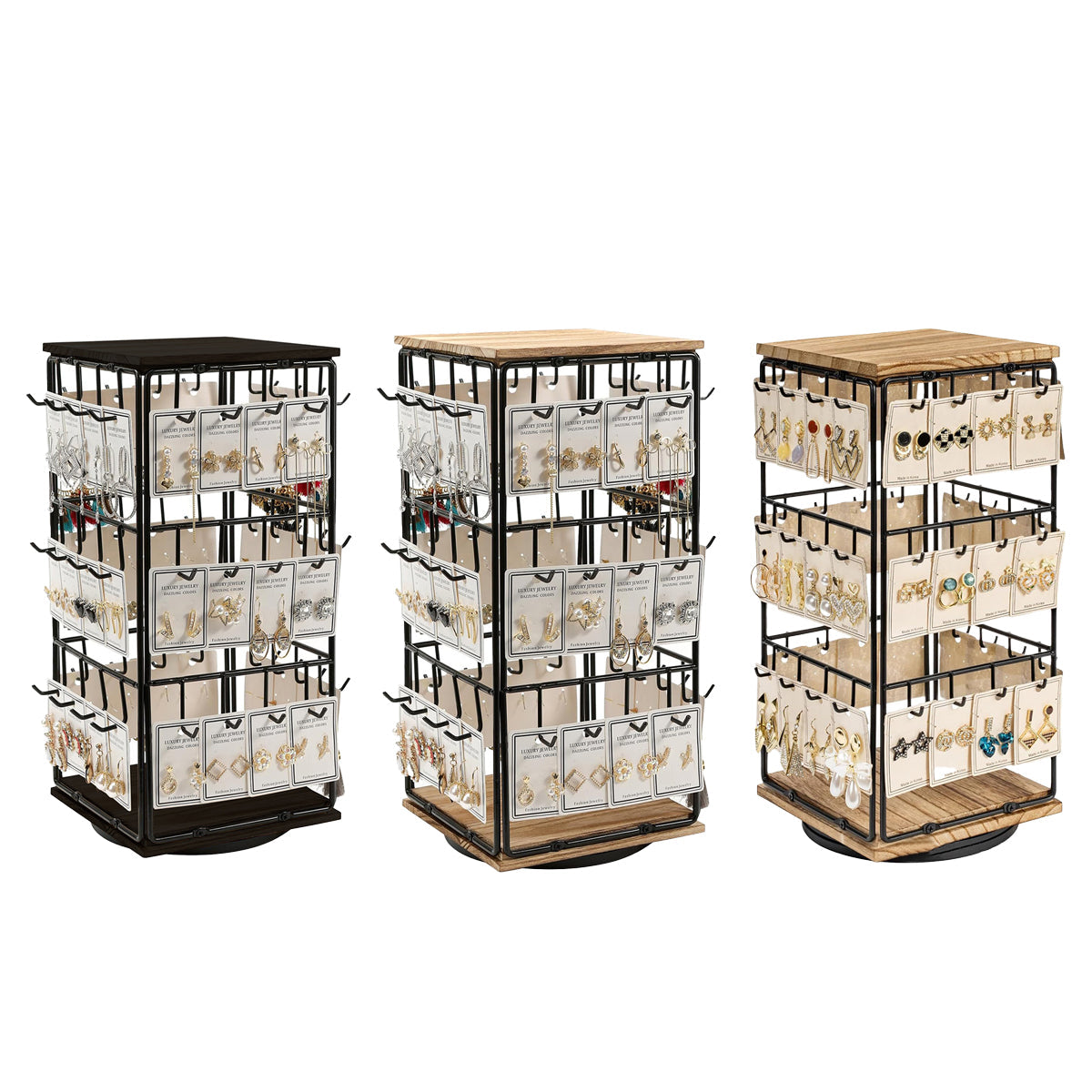 Rotating Earring Display Stand Three Colours | StorageOZ