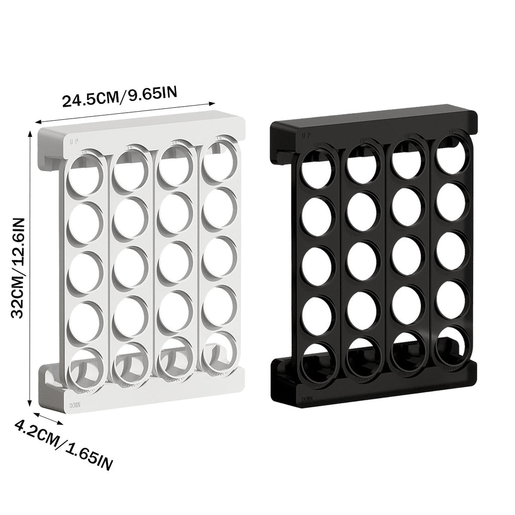 Wall Coffee Capsule Rack Two Colours Set | StorageOZ