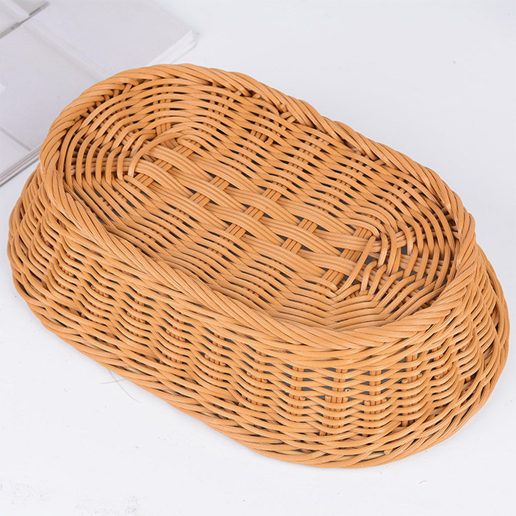 Rattan Style Fruit Basket in Two Sizes Set | StorageOZ