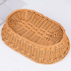 Rattan Style Fruit Basket in Two Sizes Set | StorageOZ
