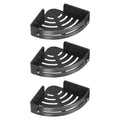 3 Tier Triangle Bathroom Rack Two Colours | StorageOZ