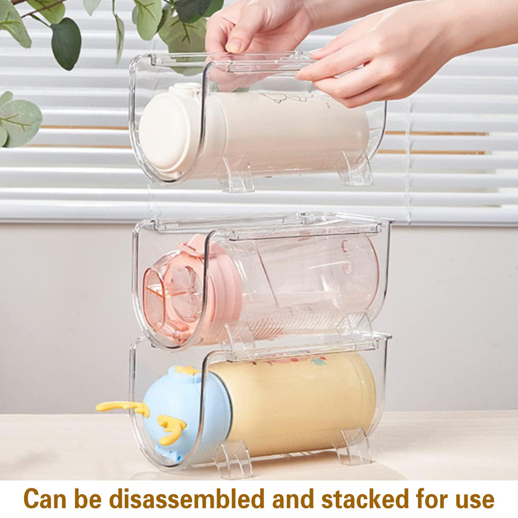 Clear Cup Storage Racks Two Layouts Rack | StorageOZ