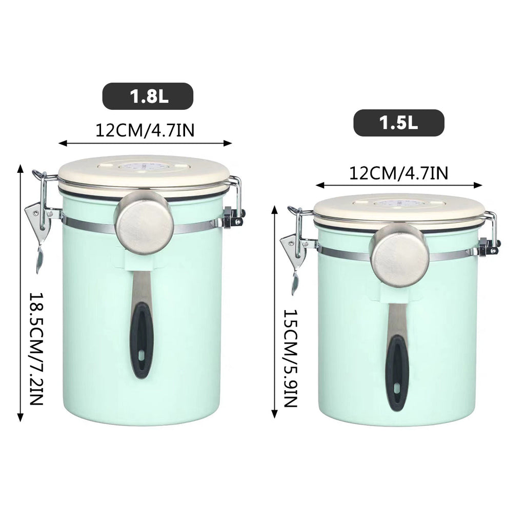 Sealed Jars Two Colours Kitchen Organiser | StorageOZ