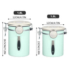 Sealed Jars Two Colours Kitchen Organiser | StorageOZ