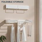 100cm Foldable Wall Drying Rack Two Colours | StorageOZ