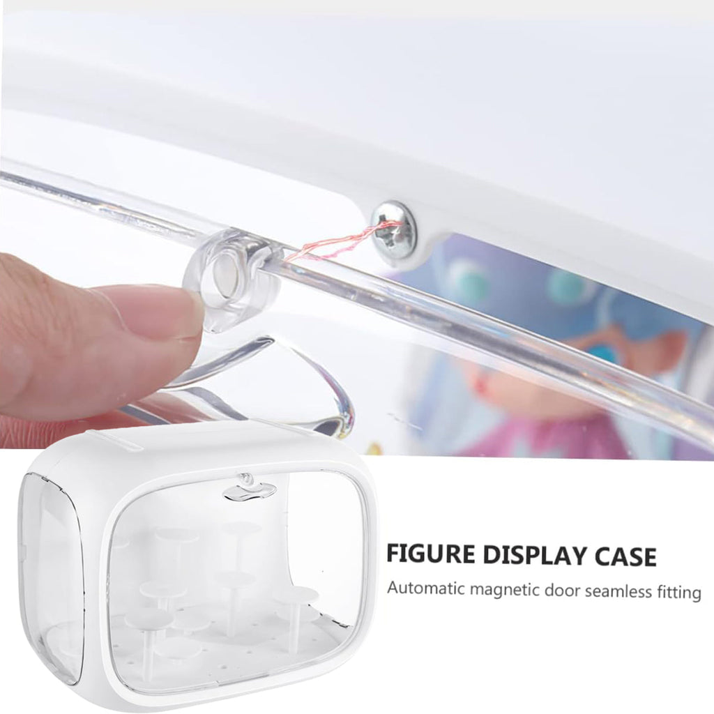 Capsule Display Storage Box Two Whites Set | StorageOZ