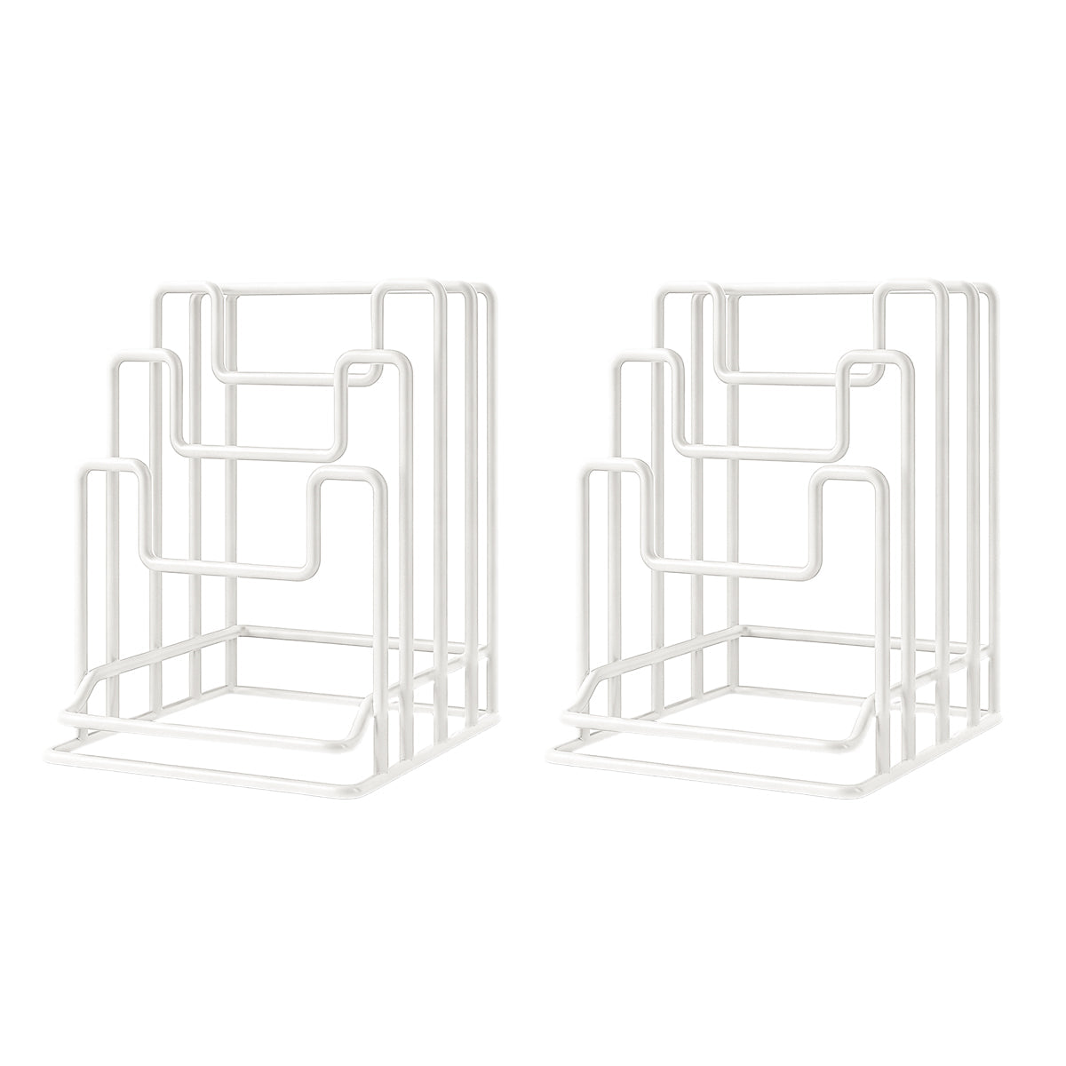 2 Pcs Board Lid Racks Two Colours Organiser | StorageOZ