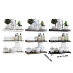 3 Pcs Wooden Wall Shelves Three Colours Set | StorageOZ