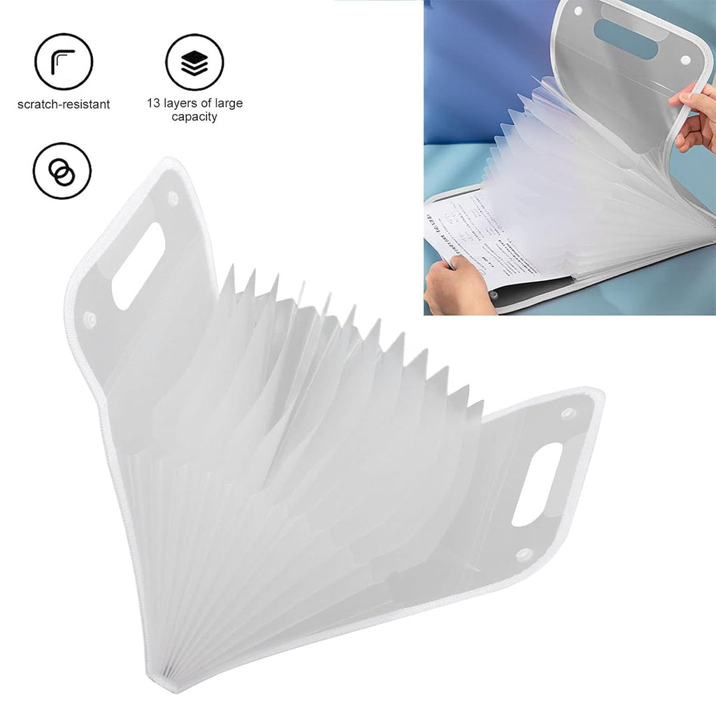 2 Pcs File Bags Two Colours Organiser Set | StorageOZ