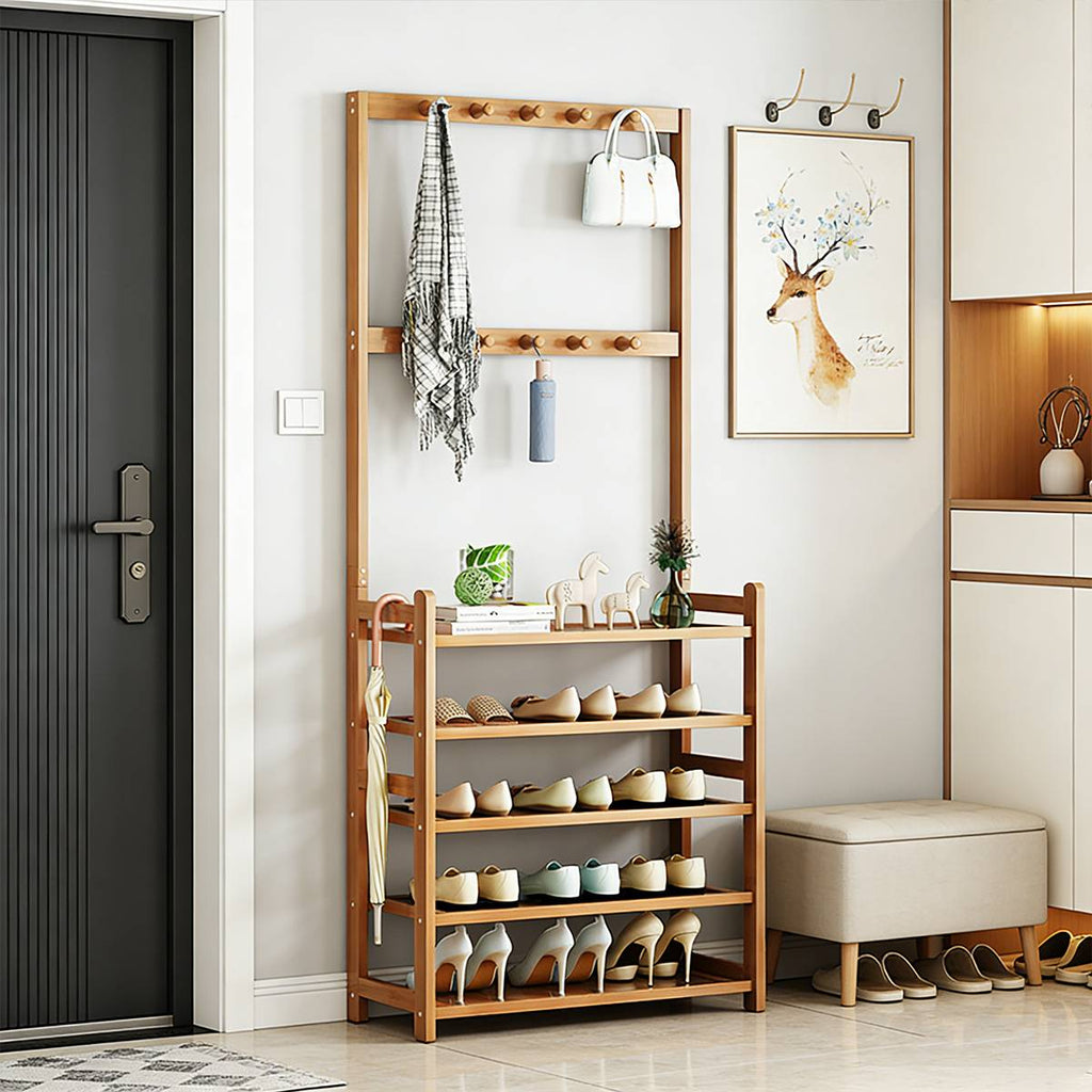 70cm Shoe Rack Entry Storage Organiser Set | StorageOZ
