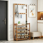70cm Shoe Rack Entry Storage Organiser Set | StorageOZ