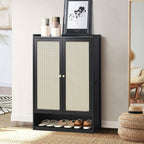 Black Entry Shoe Storage Cabinet Organiser | StorageOZ