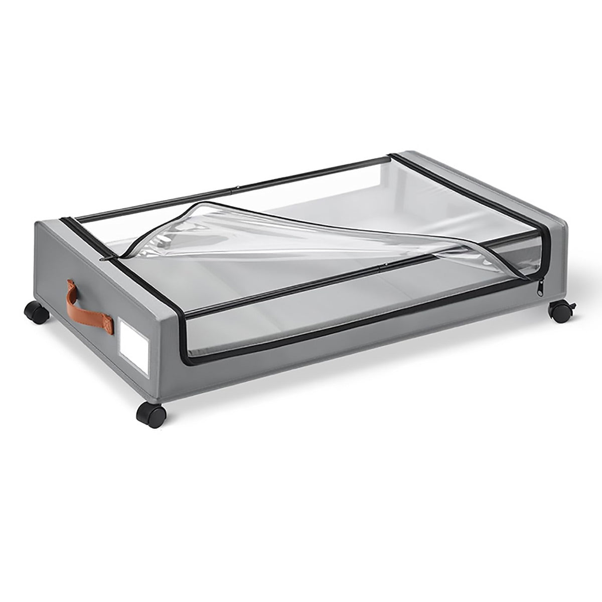 Wheeled Under Bed Bin with Lid Two Colours | StorageOZ
