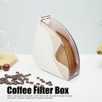 Acrylic Coffee Filter Box Two Colours Set | StorageOZ