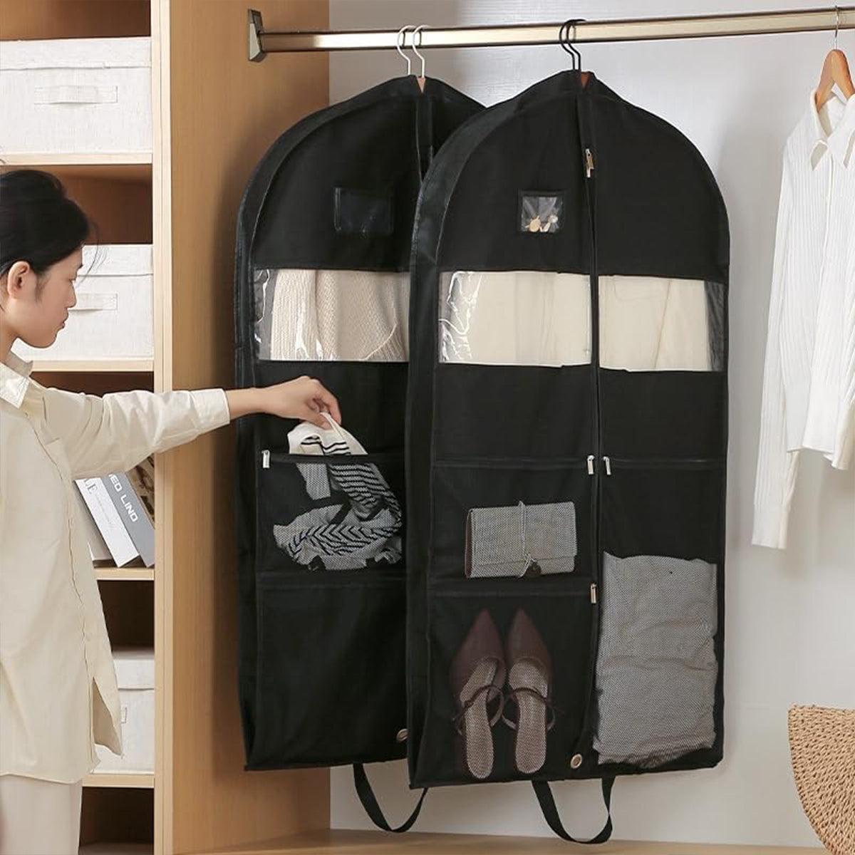 2 Pcs Garment Dust Covers Two Lengths Set | StorageOZ