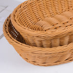 Rattan Style Fruit Basket in Two Sizes Set | StorageOZ