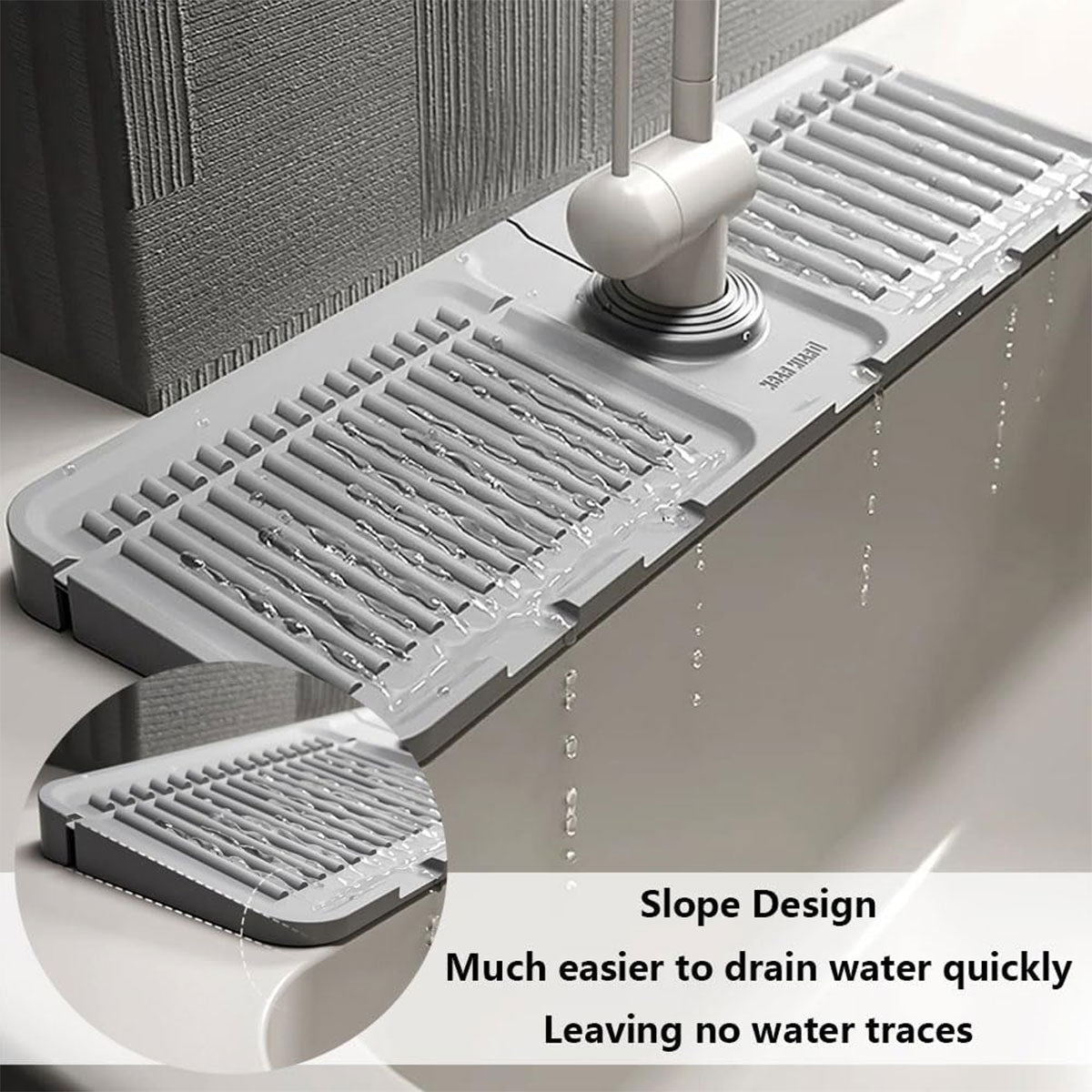 Silicone Sink Splash Guard Mat Three Colours | StorageOZ