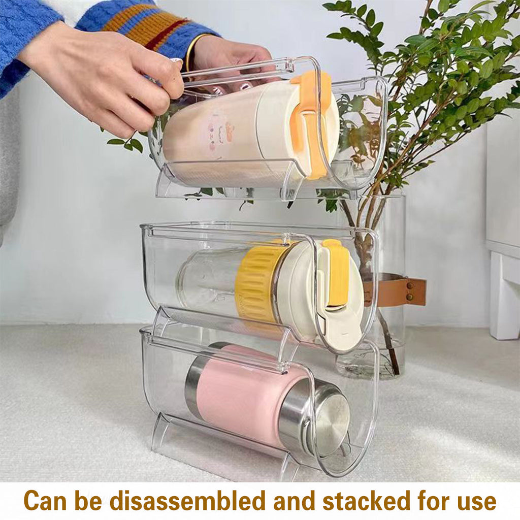 Clear Cup Storage Racks Two Layouts Rack | StorageOZ