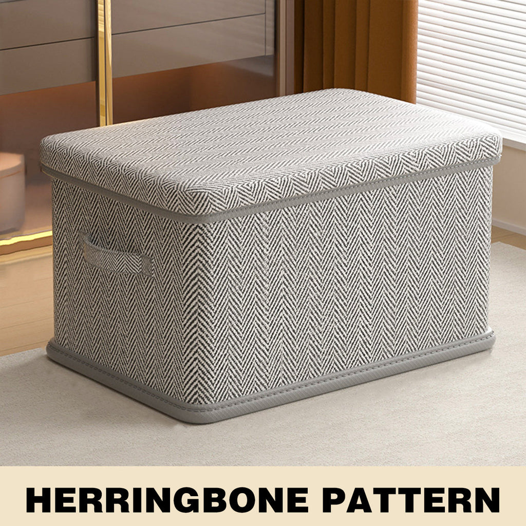 XL Foldable Clothes Box Two Patterns Set | StorageOZ